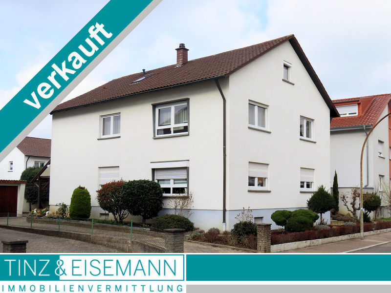 Freistehendes 2-Familienhaus in ruhiger Wohnlage in Karlsdorf-Neuthard