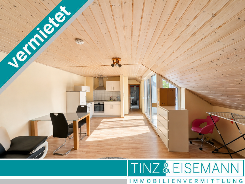 Tinz & Eisemann: 1 Zimmer Apartment mit Balkon und Stellplatz 1 Zimmer Apartment mit Balkon und Stellplatz