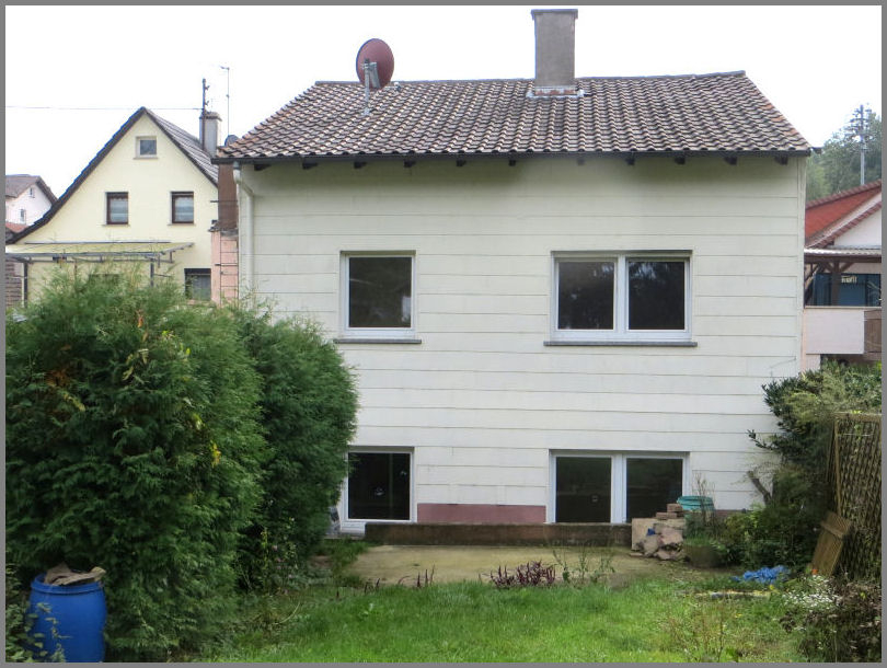 Verkauf eines Einfamilienhauses in zweiter Baureihe in Östringen-Odenheim